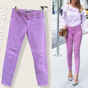 Zara TFC premium wash stretch denim sz 8 lavender